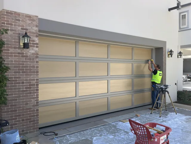Garage door replacement service by Millbury Garage Door Repair in Millbury