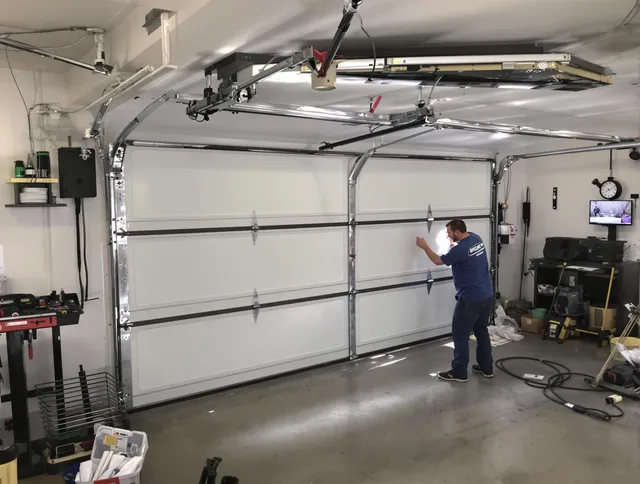 Professional garage door repair service by Millbury Garage Door Repair in Millbury