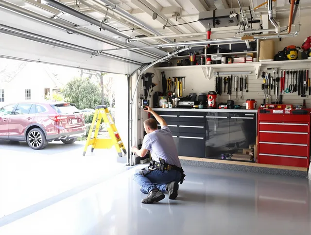 Local garage door repair service by Millbury Garage Door Repair in Millbury