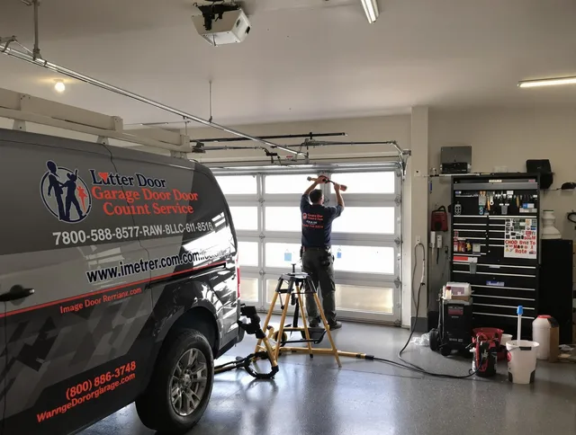 Millbury Garage Door Repair team performing same-day garage door repair in Millbury