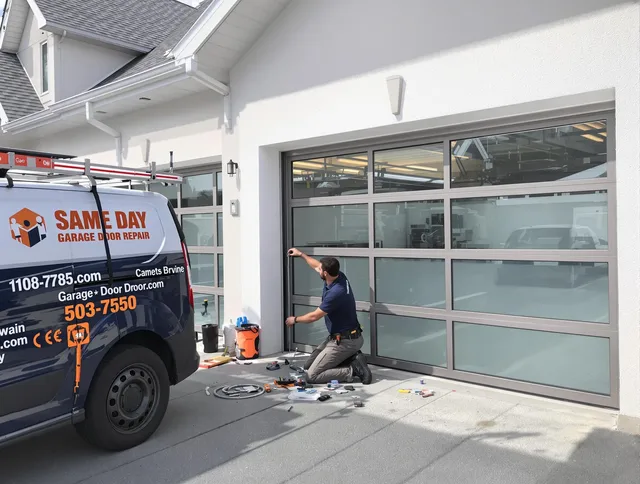 Same-day garage door repair service by Millbury Garage Door Repair in Millbury